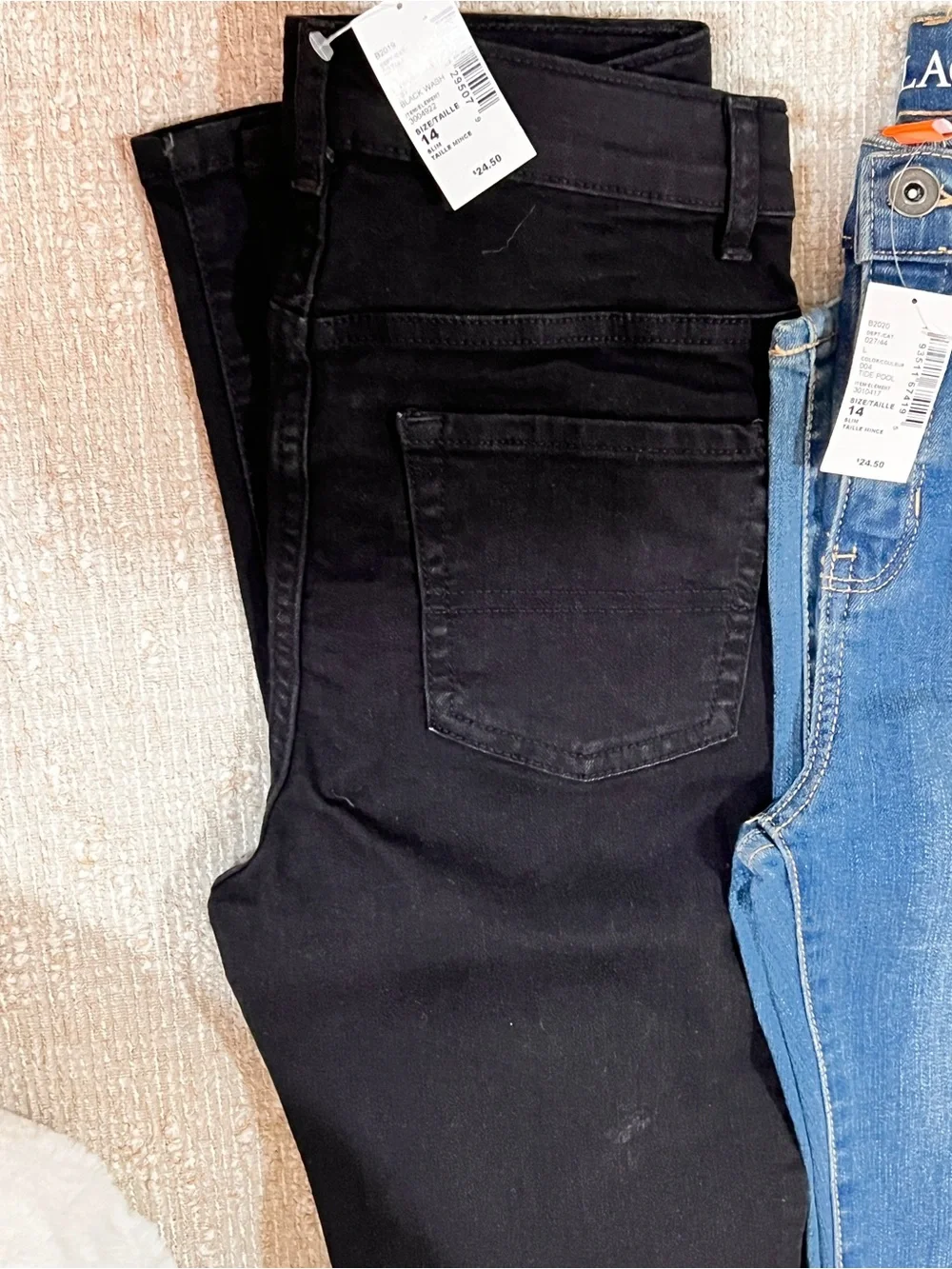 The Children's Place Jeans Trio - Light Blue, Dark Blue, Indigo Blue